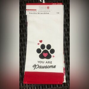 Celebrate it Tea Towels 2 piece set